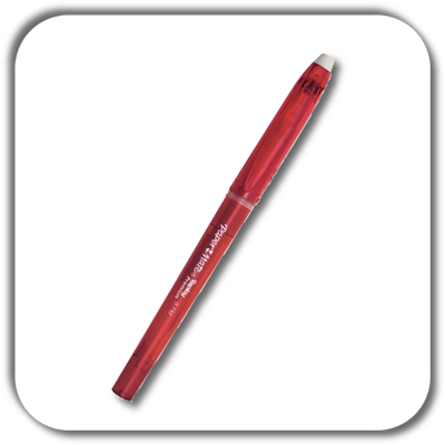 Długopis żelowy wymazywalny replay premium czerwon